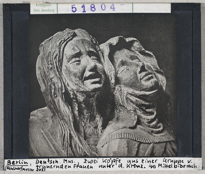Vorschaubild Berlin, Deutsches Museum: Trauernde Frauen unter dem Kreuz, Detail 